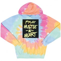 Unisex Tie-Dye Fleece Hoodie
