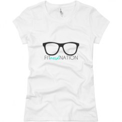 Ladies Slim Fit Basic Promo Jersey Tee