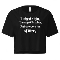 Ladies Festival Cali Crop Top Tee