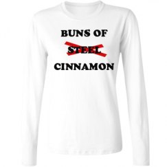 Ladies Relaxed Fit Basic Long Sleeve Tee