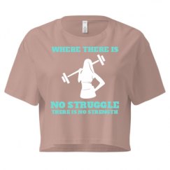 Ladies Festival Cali Crop Top Tee