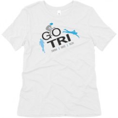 Ladies Relaxed Fit Super Soft Triblend Tee