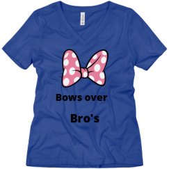 Ladies Relaxed Fit V-Neck Tee