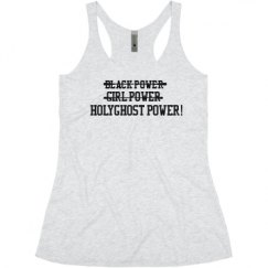 Ladies Slim Fit Super Soft Racerback Triblend Tank