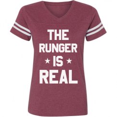 Ladies Relaxed Fit Vintage Sports Tee