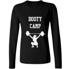 Ladies Relaxed Fit Basic Long Sleeve Tee