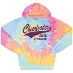 Unisex Tie-Dye Fleece Hoodie