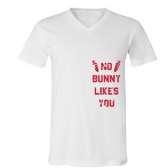 Unisex V-Neck Jersey Tee