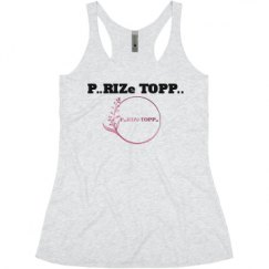Ladies Slim Fit Super Soft Racerback Triblend Tank