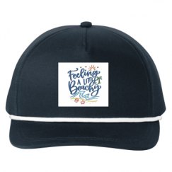 Snapback Five-Panel Rope Hat