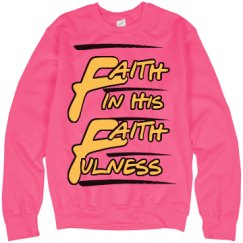Unisex Neon Crewneck Sweatshirt