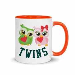 11oz Ceramic Mug with Color Inside