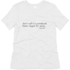 Ladies Relaxed Fit Super Soft Triblend Tee