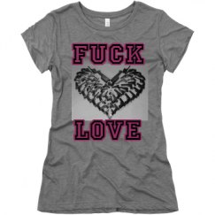 Ladies Slim Fit Super Soft Triblend Tee