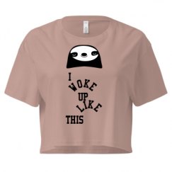 Ladies Festival Cali Crop Top Tee