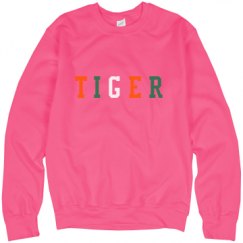 Unisex Neon Crewneck Sweatshirt