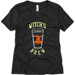 Ladies Relaxed Fit Super Soft Triblend V-Neck Tee