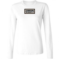 Ladies Relaxed Fit Basic Long Sleeve Tee