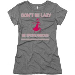 Ladies Slim Fit Super Soft Triblend Tee