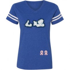 Ladies Relaxed Fit Vintage Sports Tee