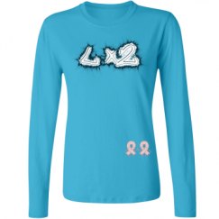 Ladies Relaxed Fit Basic Long Sleeve Tee