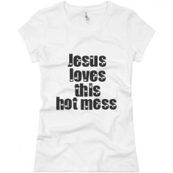 Ladies Slim Fit Basic Promo Jersey Tee