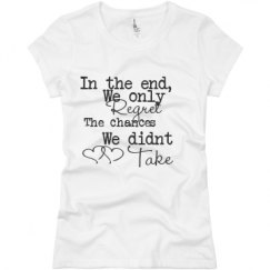 Ladies Slim Fit Basic Promo Jersey Tee