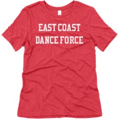 Ladies Relaxed Fit Super Soft Triblend Tee