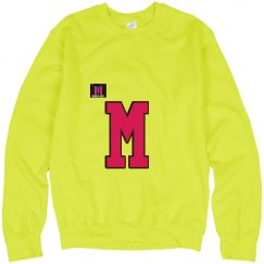 Unisex Neon Crewneck Sweatshirt