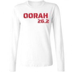 Ladies Relaxed Fit Basic Long Sleeve Tee