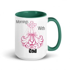 15oz Ceramic Mug with Color Inside