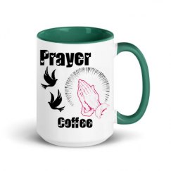 15oz Ceramic Mug with Color Inside