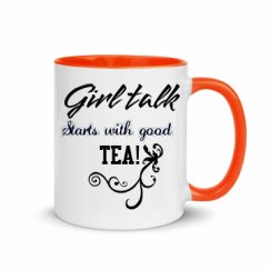 11oz Ceramic Mug with Color Inside