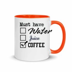 11oz Ceramic Mug with Color Inside