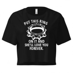 Ladies Festival Cali Crop Top Tee