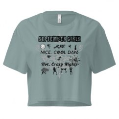 Ladies Festival Cali Crop Top Tee