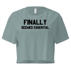 Ladies Festival Cali Crop Top Tee