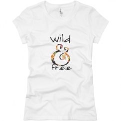 Ladies Slim Fit Basic Promo Jersey Tee