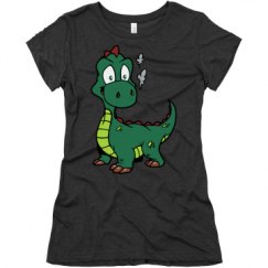 Ladies Slim Fit Super Soft Triblend Tee