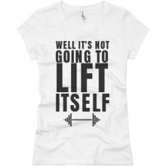 Ladies Slim Fit Basic Promo Jersey Tee