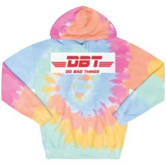 Unisex Tie-Dye Fleece Hoodie