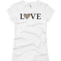 Ladies Slim Fit Basic Promo Jersey Tee