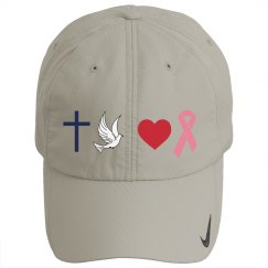 Faith Hope Love Pink Hat