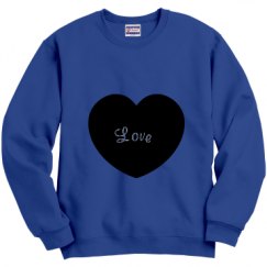 Unisex Film and Foil Crewneck Sweatshirt