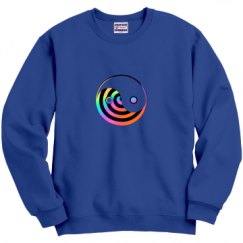 Unisex Film and Foil Crewneck Sweatshirt