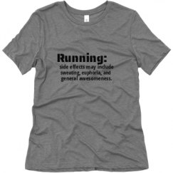 Ladies Relaxed Fit Super Soft Triblend Tee