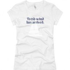 Ladies Slim Fit Basic Promo Jersey Tee