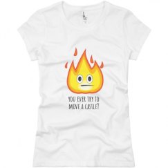 Ladies Slim Fit Basic Promo Jersey Tee