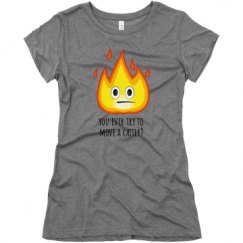 Ladies Slim Fit Super Soft Triblend Tee