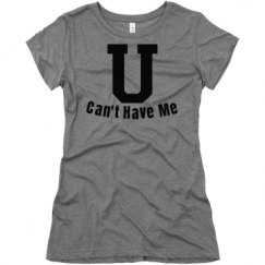 Ladies Slim Fit Super Soft Triblend Tee